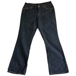 RocaWear Bootcut Jeans Womens 16 Blue Denim Cotton Stretch Casual Everyday Wear